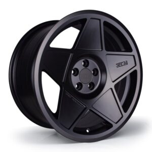 18×9.5 3SDM 0.05 5×100 et35 CB73.1 Matt Black