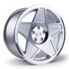 16×8 3SDM 0.05 4×100 et25 CB73.1 Silver Cut