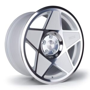 19×8.5 3SDM 0.05 5×112 et42 CB73.1 White Cut