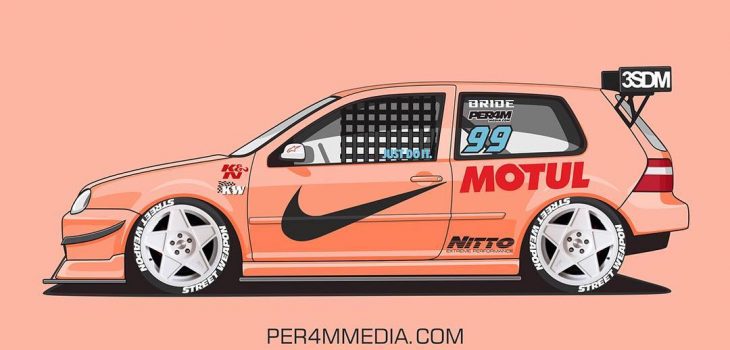 Cool Mk4 livery design by