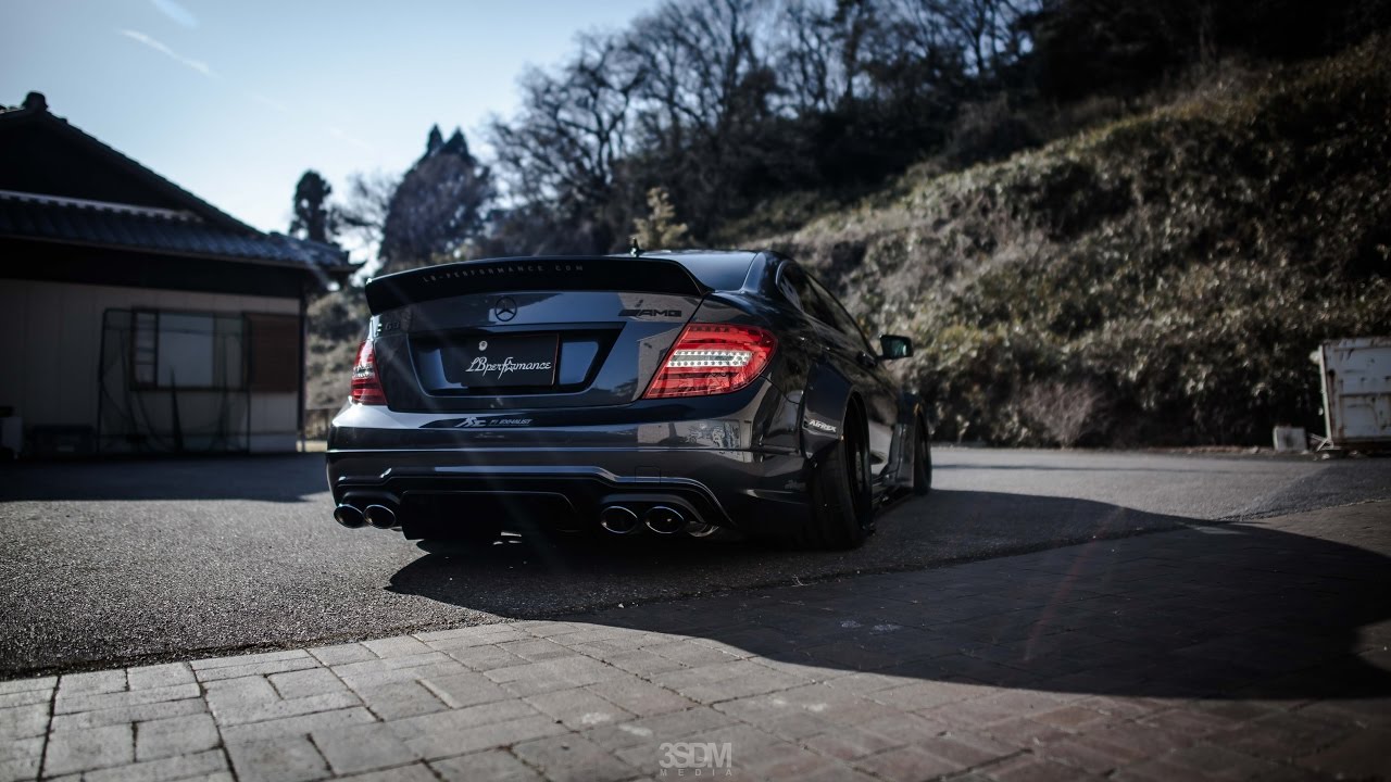 Liberty Walk Mercedes C63 AMG | 3SDM Alloy Wheels