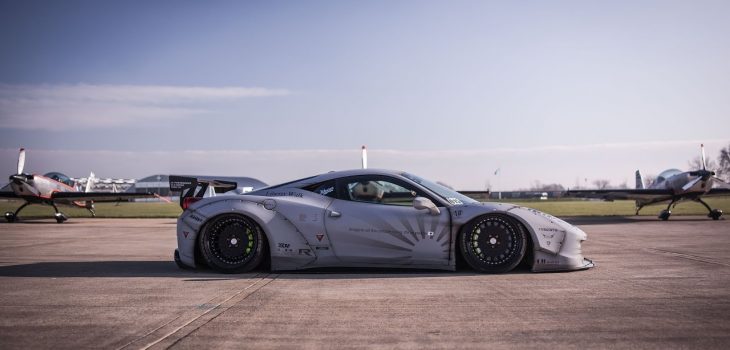 Liberty Walk 458 LB-R Fighter Works | 3SDM Alloy Wheels