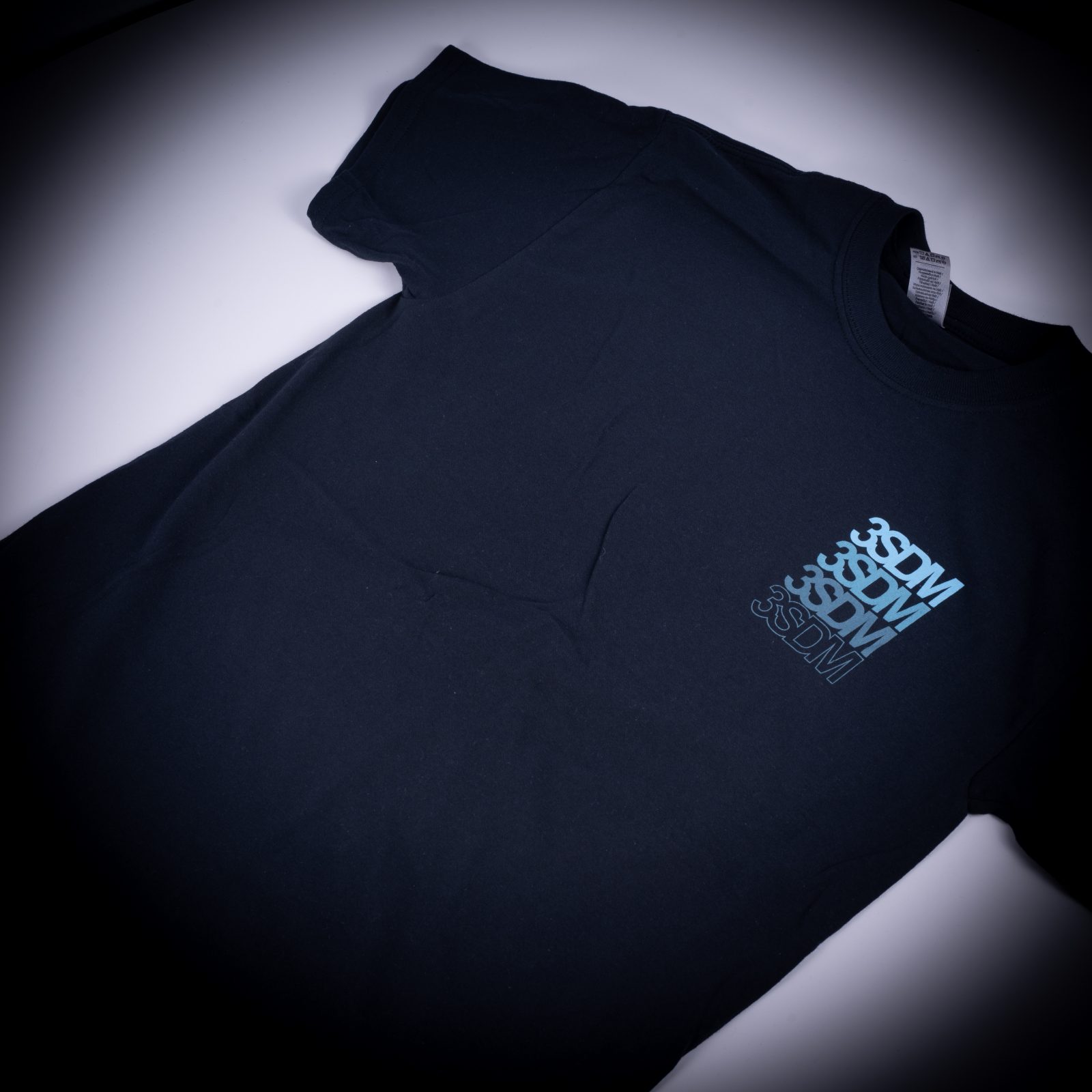 3SDM Gradient T-shirt | Red - Grey Print - Image 4