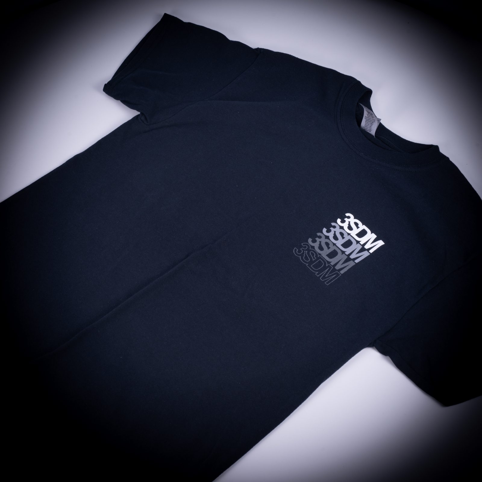 3SDM Gradient T-shirt | White Print - Image 4