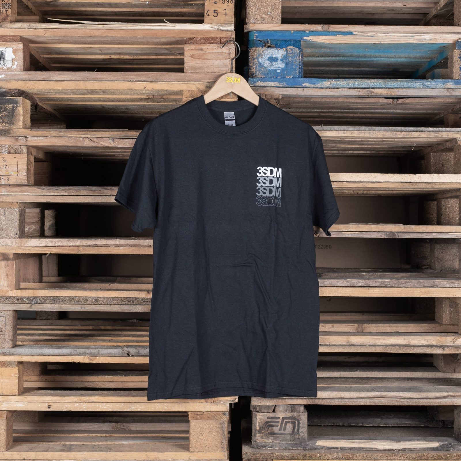 3SDM Gradient T-shirt | White Print - Image 2