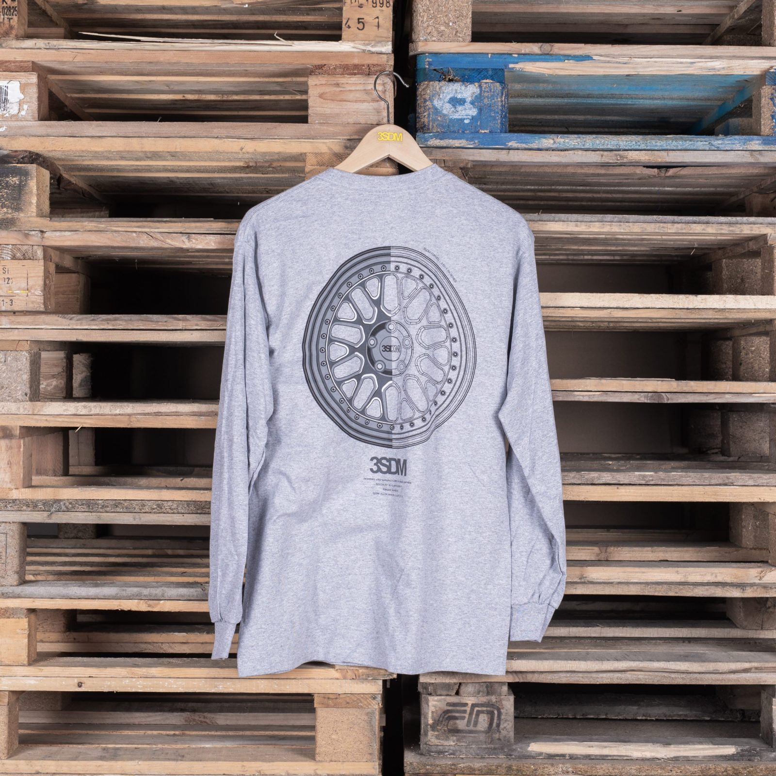 Forged Tee Longsleeve | Grey & Black