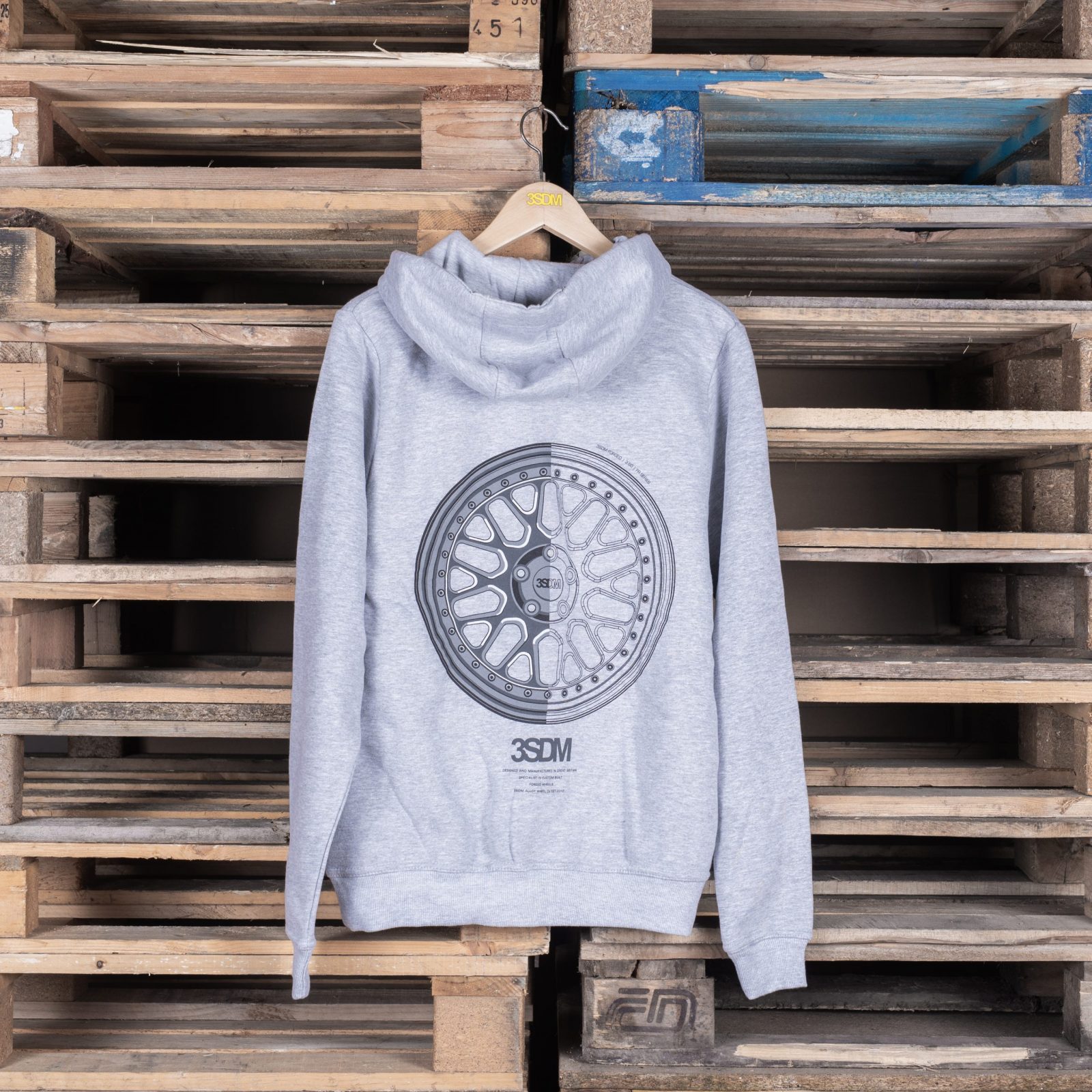 Forged Zip Hoodie | Grey Forged Zip Hoodie | Grey