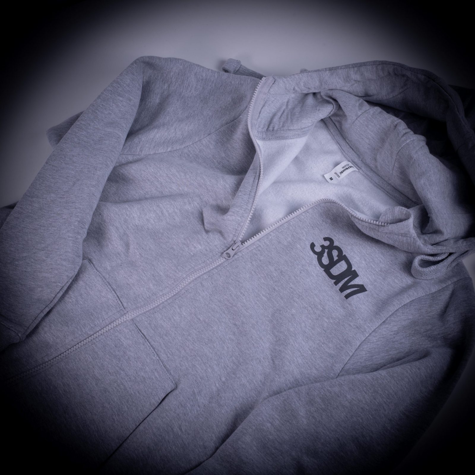 Forged Zip Hoodie | Grey - Image 4
